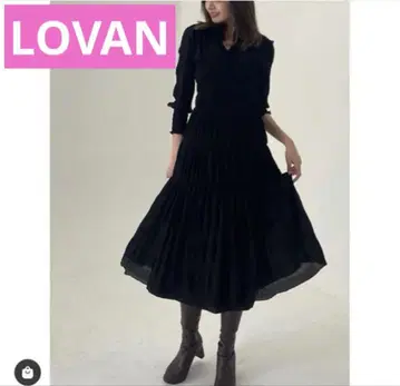 LOVAN 개더 원피스