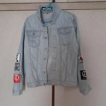 G-DRAGON 패치 데님 자켓 XL