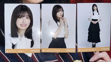 노기자카46 이오키 마오 빅 보타이 블라우스 컴프