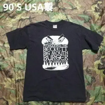 90'S USA제 빈티지 티셔츠 밴버거 몬스터 헤비 웨이트
