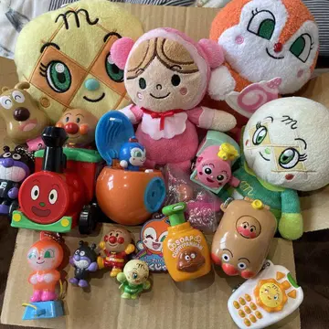 호빵맨 봉제 인형 완구 세트