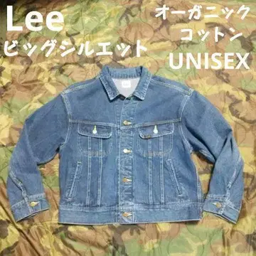 Lee 리 빅 실루엣 데님 자켓 유니섹스 모델