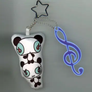 sunonebird 키링 Panda Pillow Keychain
