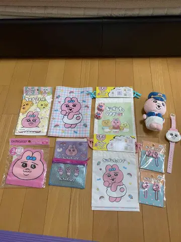 오판챠우사기 캐릭터 굿즈 세트