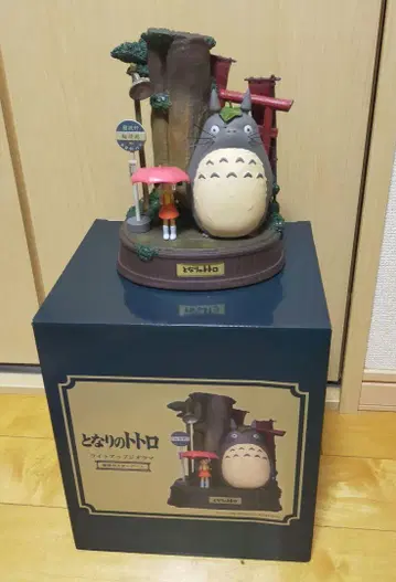 지브리 이웃집 토토로 라이트업 디오라마 극장 포스터 아트