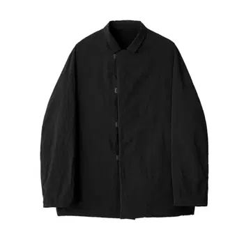 TEATORA WALLET COAT S/L - P 사이즈 3 블랙