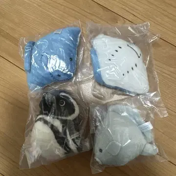 바다 생물 봉제 인형 3개 세트
