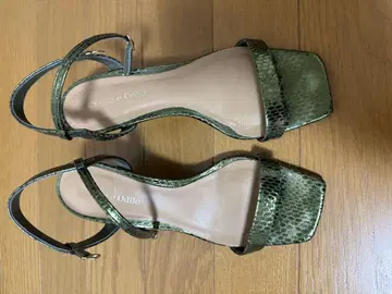Odette e Odile 샌들 웨지솔 그린 23cm