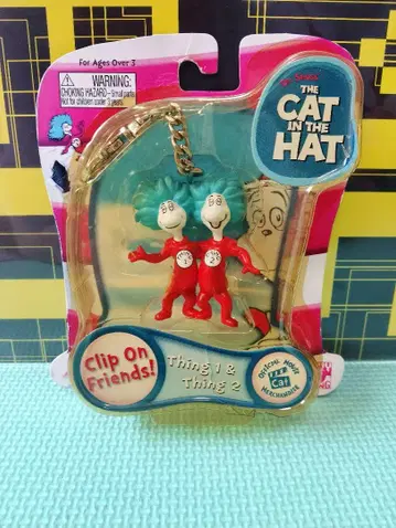 닥터 수스 Thing 1 and Thing 2 키링 레어