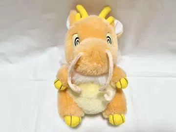 히로쿤 하우스 용 드래곤 봉제 인형 오렌지 레트로 띠