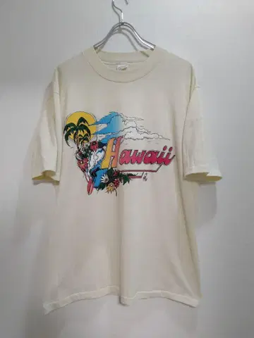 sunstroke 티셔츠 80년대 싱글 스티치 HAWAII USA제