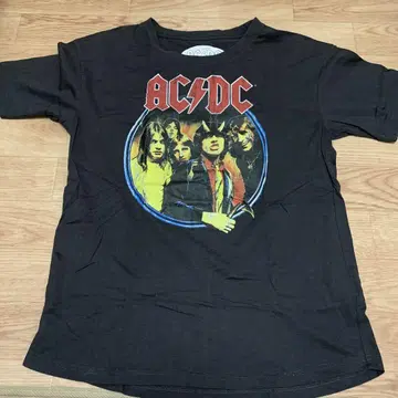 AC/DC 밴딩 티셔츠 남성용 M 사이즈