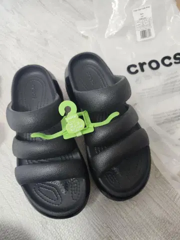 크록스 메가 크러쉬 블랙 22cm