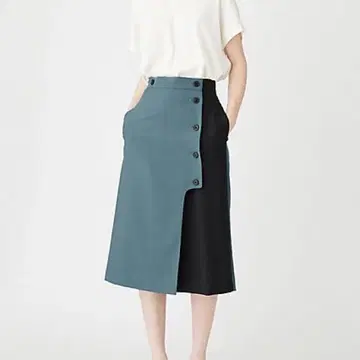 PaulSmith 폴 스미스 새상품급 하이 트위스트 울 하의 스커트