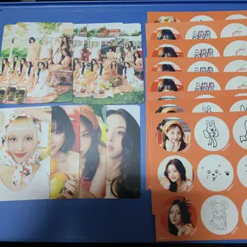 TWICE 5 앨범 일반 버전 트레이딩 카드 스티커 혜택