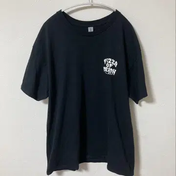 피자 오브 데스 티셔츠 L 사이즈