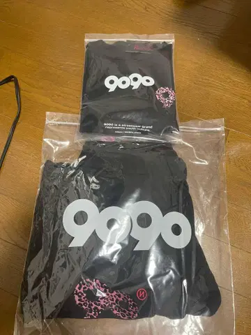 90 로고 걸 크롭 티셔츠 x 스웨트 팬츠 M