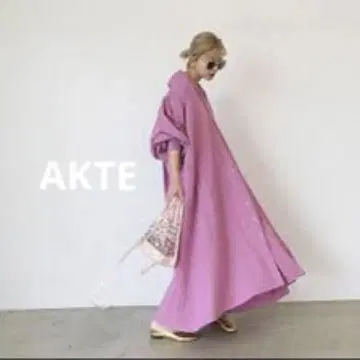 AKTE 원피스 핑크