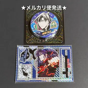 D.Gray-man 생일 캔뱃지 명장면 디오라마 피규어 간다 유