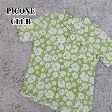 PICONE CLUB 레이온 셔츠 알로하 리조트 반팔 셔츠