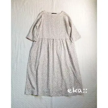eka:: * 미니 꽃무늬 개더 원피스