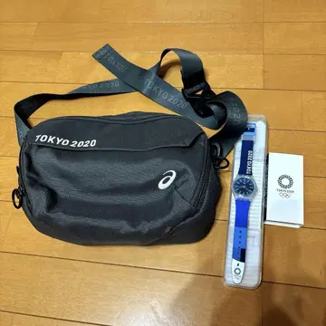 가동 상품 새상품 Swatch TOKYO 2020 손목시계와 백