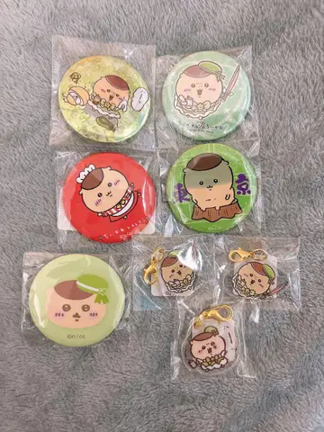 치이카와 (먼작귀) 밤만쥬 캔뱃지 참 세트