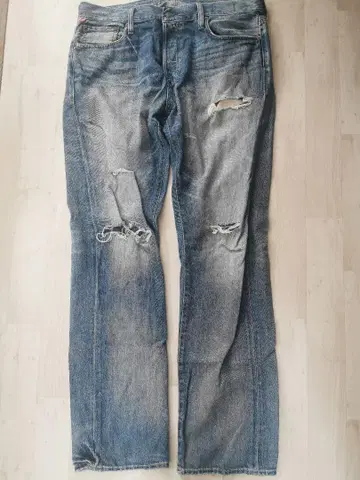 남성용 DENIM&SUPPLY 랄프 로렌 데미지 진