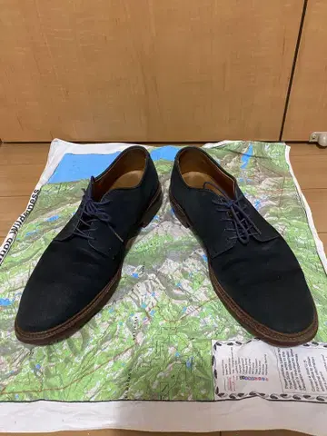 ALDEN 29331F 스웨이드 플레인토 네이비 별주 다이 나이트