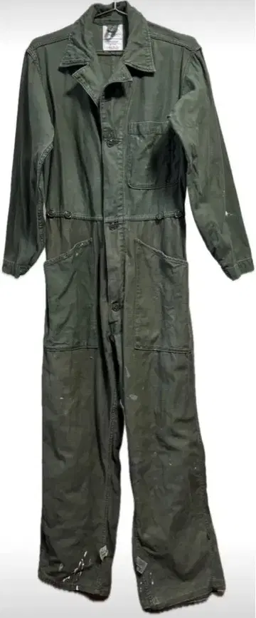 실물 USED 미군 COTTON SATEEN 커버올 TYPE1