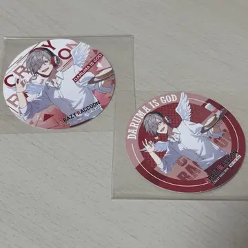 Crazy Raccoon 크레이지 라쿤 GiGO 코스터 달마