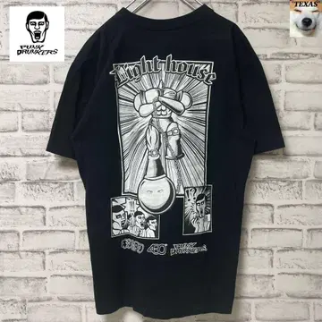 새상품급! PUNK DRUNKERS 근육맨 콜라보 켄다맨 티셔츠 L