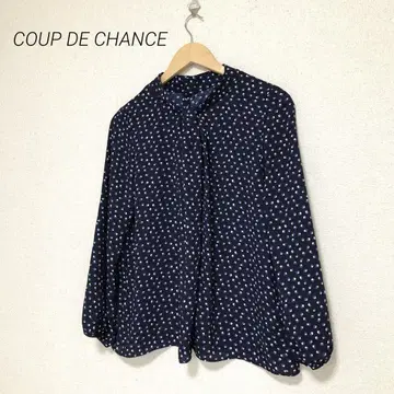 COUP DE CHANCE 쿠 드 샹스 풀오버 올 패턴 블라우스