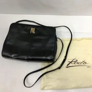 RODO 이탈리아 천연 가죽 2way 가죽 숄더백 블랙 검정 로도