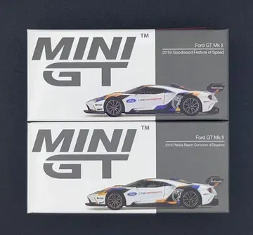 MINI GT Ford GT Mk. II 2대 세트