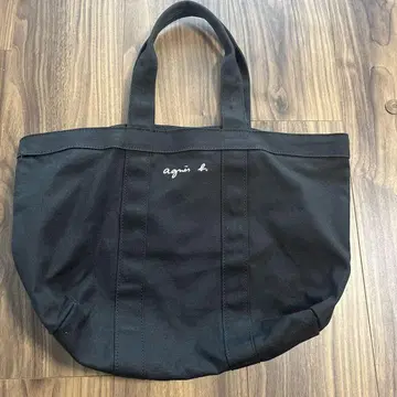 agnis b. 에네스베 블랙 토트백
