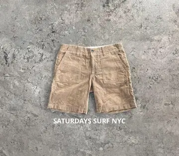 SATURDAYS SURF NYC 코듀로이 쇼츠