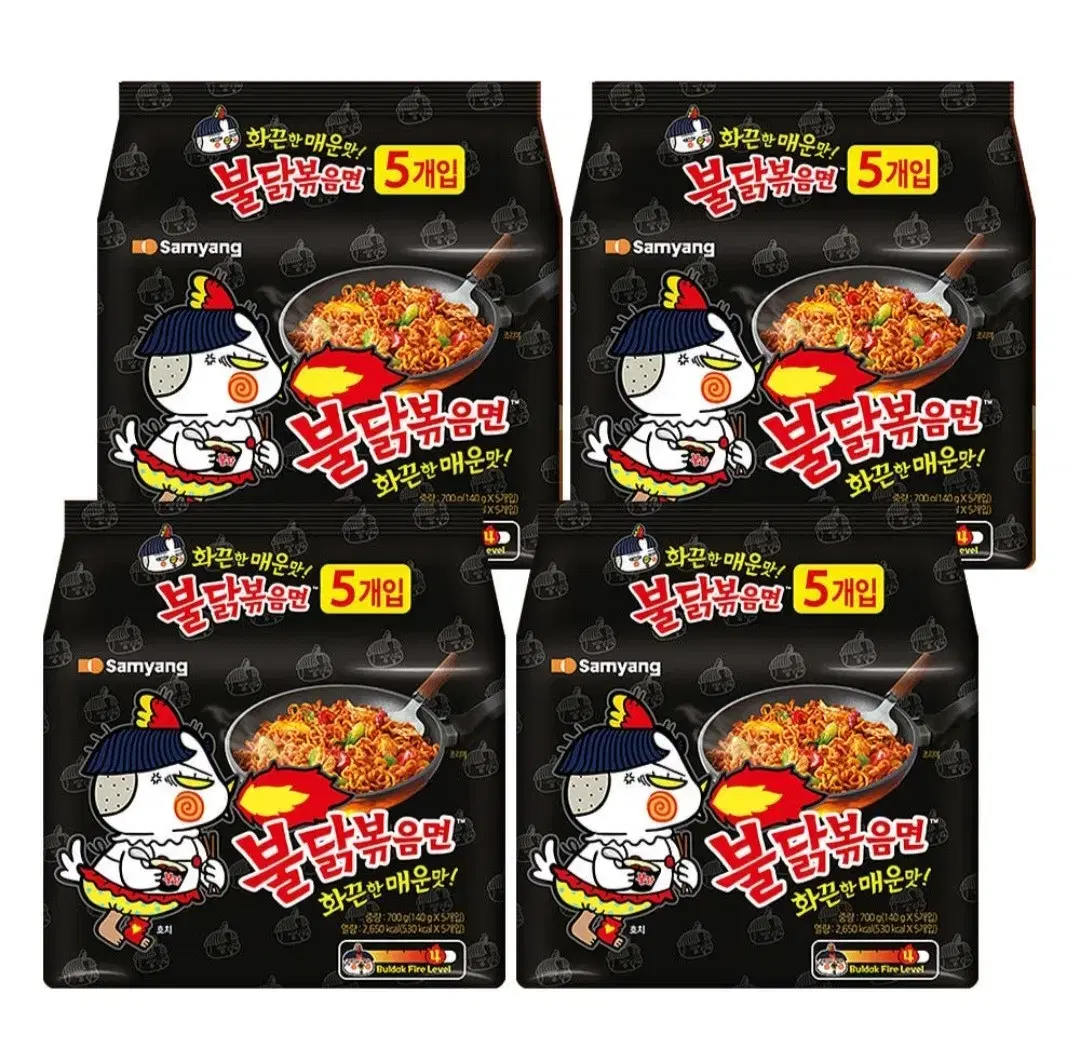 20 packs of Buldak Ramen