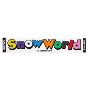 Snow Man Snow World 타월 1st Stadium Live