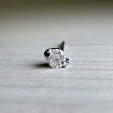 플라티나 900 다이아몬드 귀걸이 0.05ct