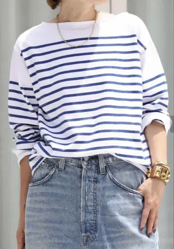 Deuxieme Classe *Coco Stripe T No4 새상품급