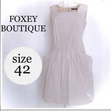 FOXEY BOUTIQUE 슬리브리스 원피스 42