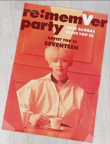 SEVENTEEN 정한 포스터 레어