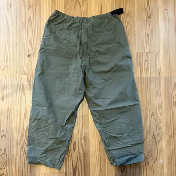FREAK'S STORE 코튼 나일론 크롭 팬츠 카키 M