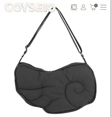 미사용 Coyseio wing bag 깃털 날개 백
