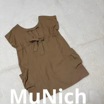 Munich 뮤닉 블라우스 리본