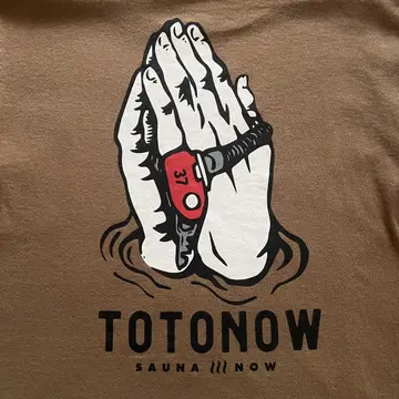TOTONOW 사우나 티셔츠 M 사이즈