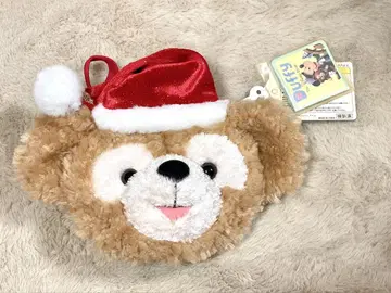 더피 산타 모자 봉제 인형 페이 파우치
