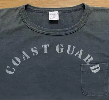 챔피온 T1011 스텐실 USCG COASTGUARD 티셔츠