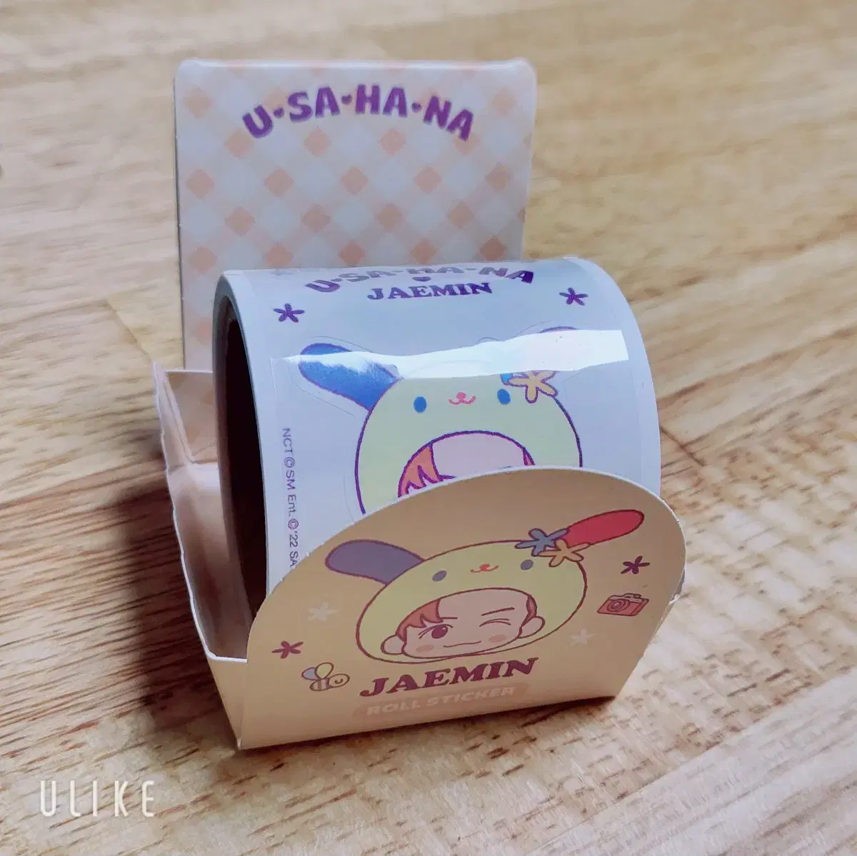 Nct san rio collaboration jaemin roll sticker goods na jaemin deco sticker Usahana